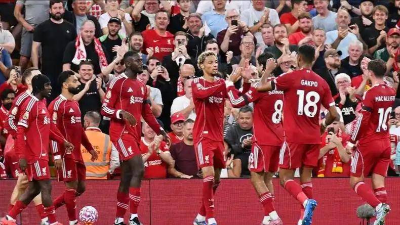 1.1亿欧前锋高挂免战牌！利物浦狂飙4连胜