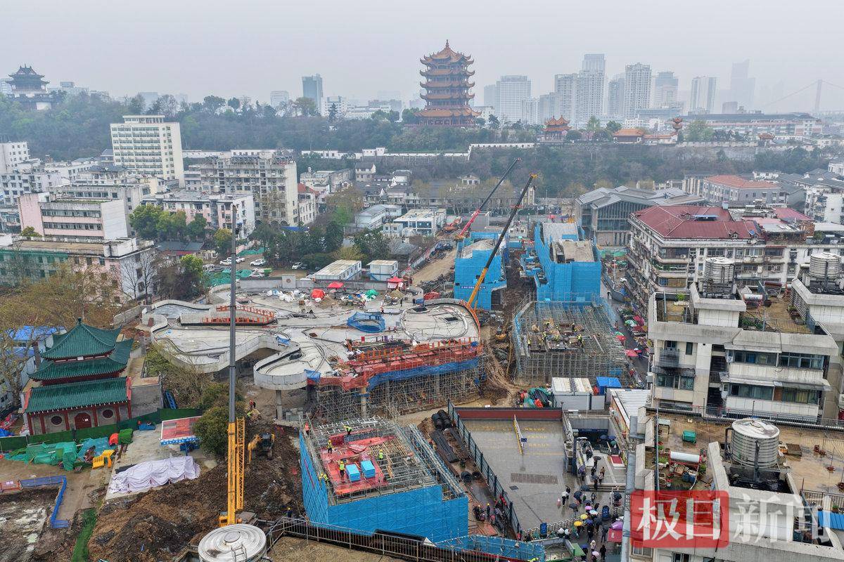 武昌千年古轴添新景：司门口红墙升级，打造多维黄鹤楼同框点位_改造_配套_武汉
