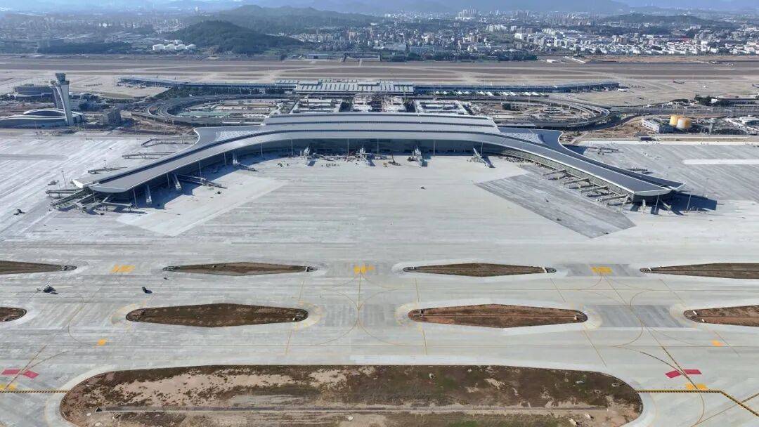 福州长乐国际机场二期扩建工程T2航站楼竣工丨完美履约_项目_数智_建设