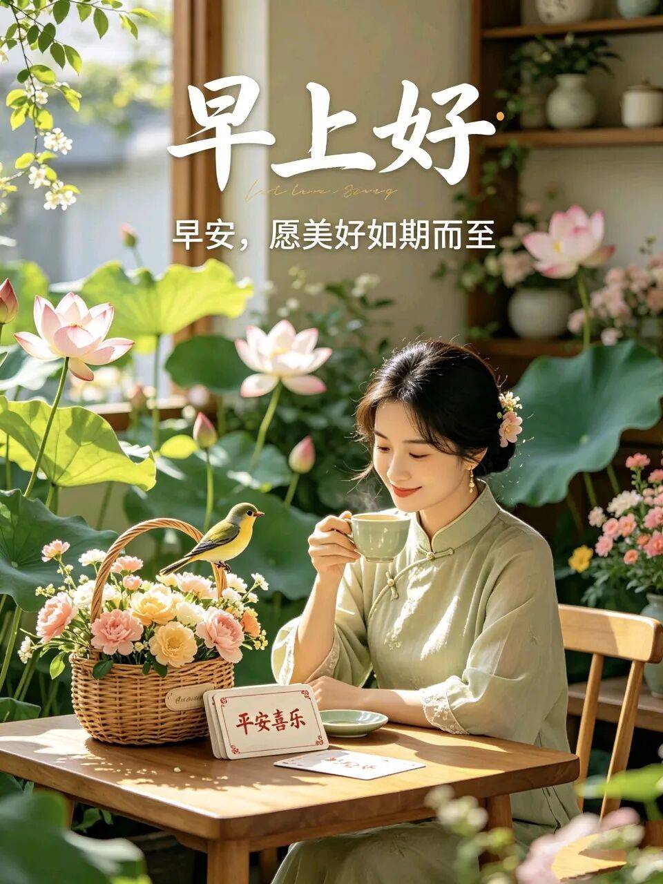 4月17日 周五早上好祝福语ᵕ̈最新版漂亮早安图片表情包_不语_岁月_见证
