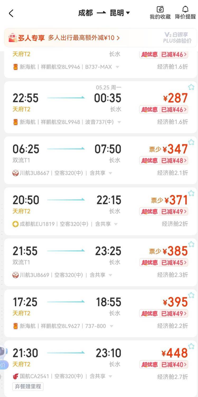 全年最佳“撿漏”窗口來了！機票均價跌超40%，熱門航線重回300元檔海報