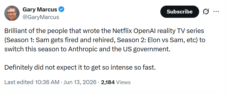 OpenAI突遭联合调查、Anthropic顶级模型被叫停，美国AI监管风暴升级