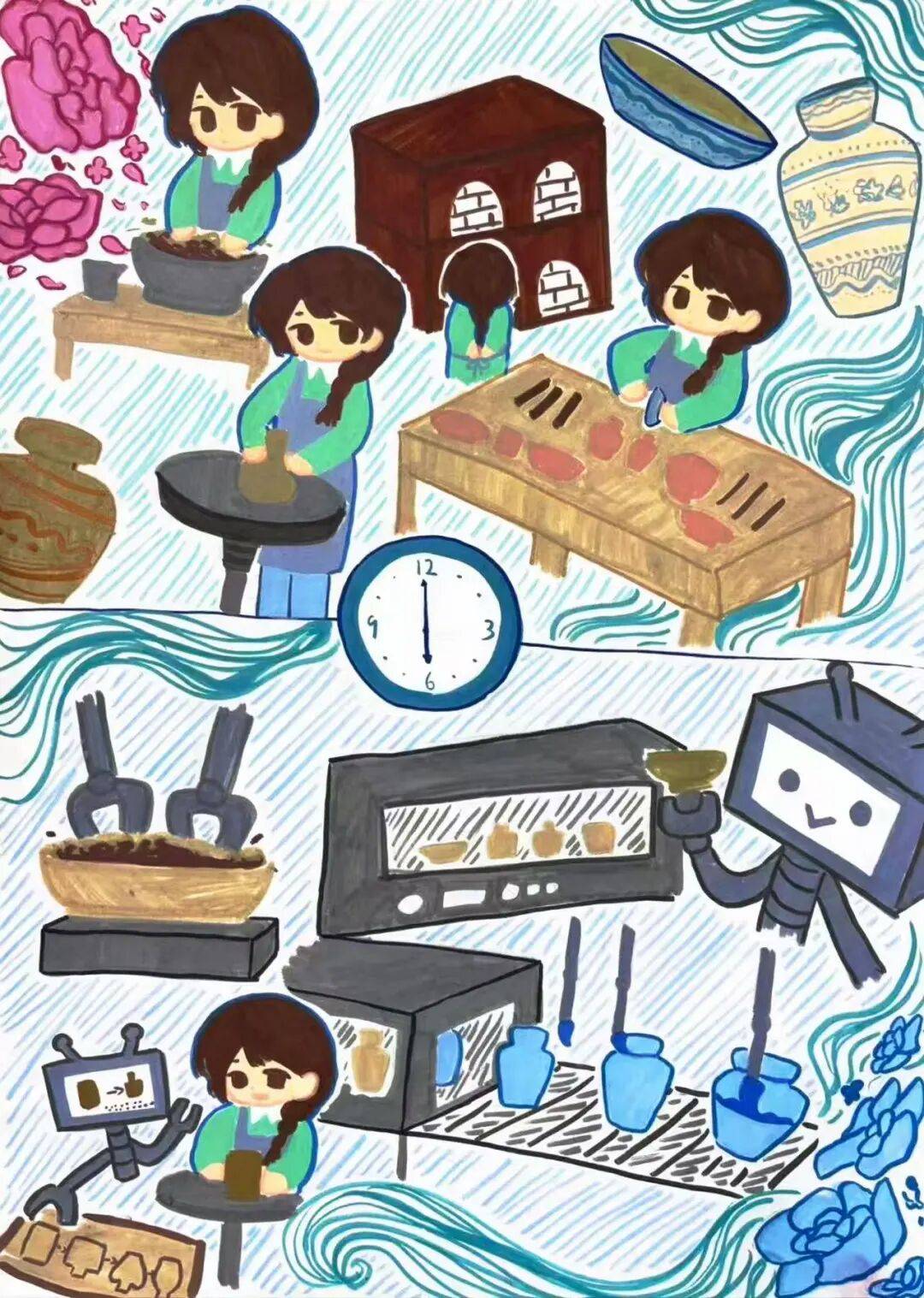 【2026美育展播 绘画 ⑫】中职组三等奖