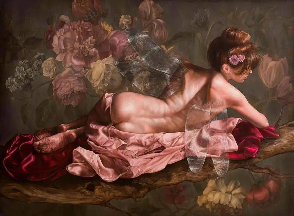 大师复古级的油画作品
