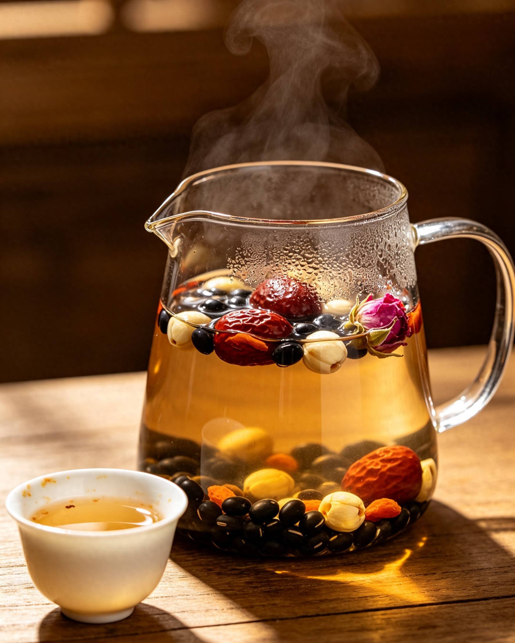 原创            肝好不好，看脸就知道，每天一杯“清肝茶”，肝“净”了，气色好