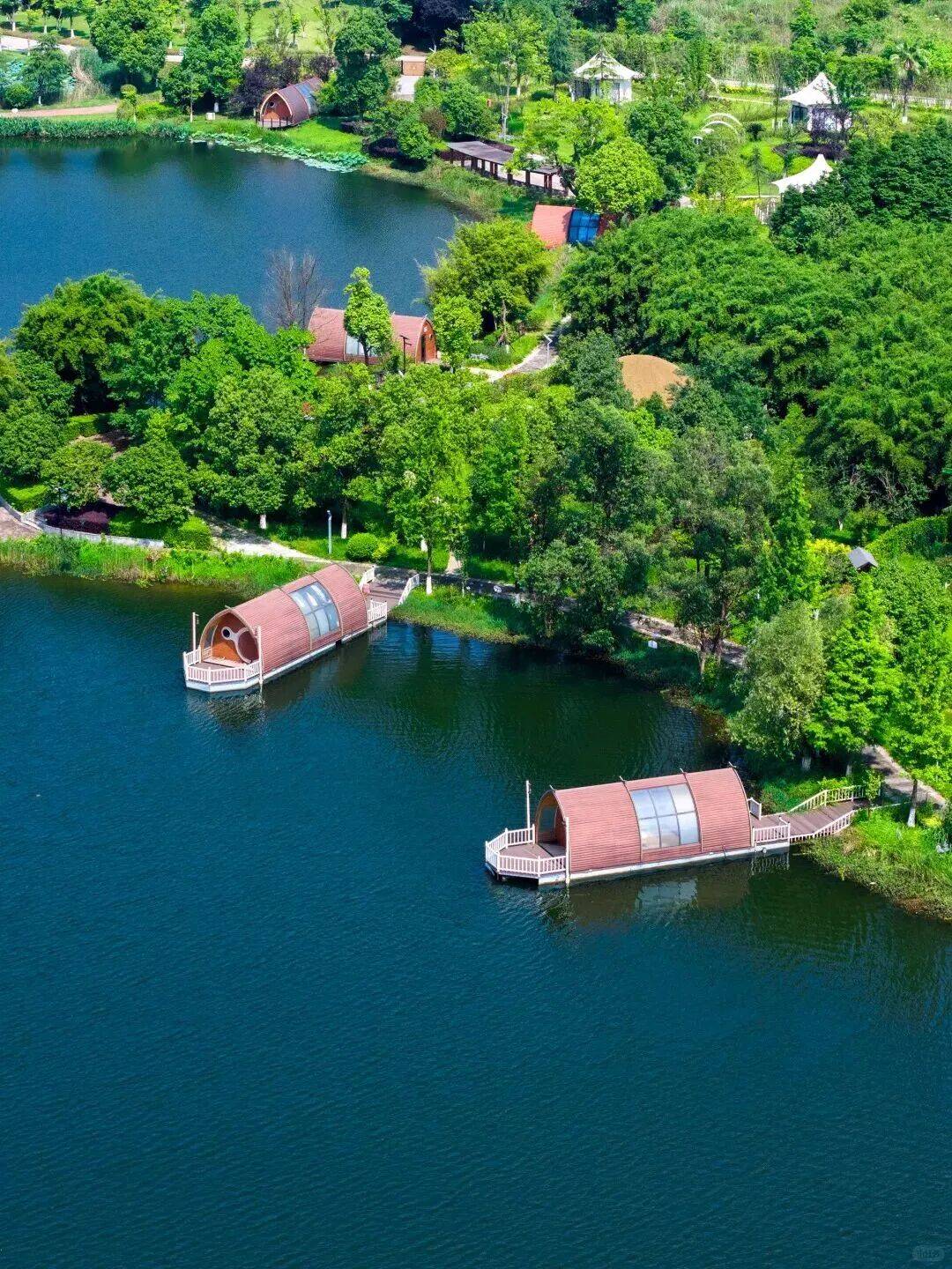 5h藏在重庆的 小西湖人少景美超出片近郊度假宝藏目的地