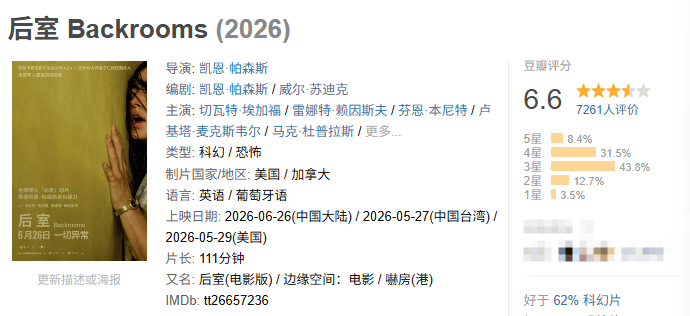 互联网，终于开始拍自己的恐怖片了封面图