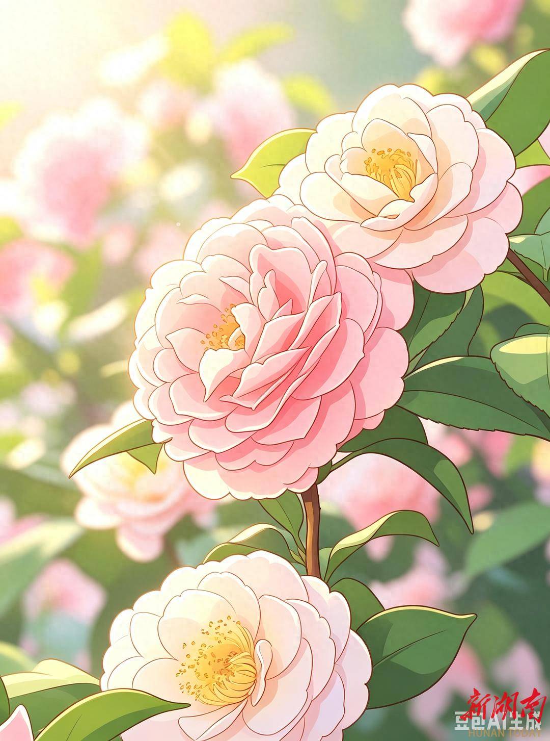 山茶根、叶、花皆可入药