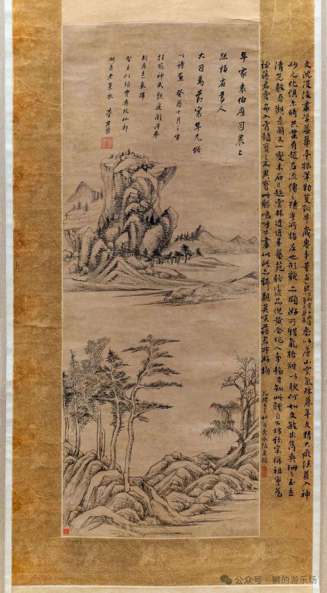 天津博物馆“墨林汇观”馆藏书画精品展高清全纪录③：明末清初绘画