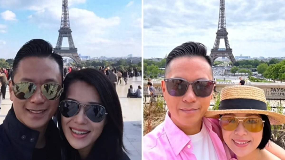 TVB视后与老公巴黎放闪，神还原旧照，新剧演内地顶流强势母亲