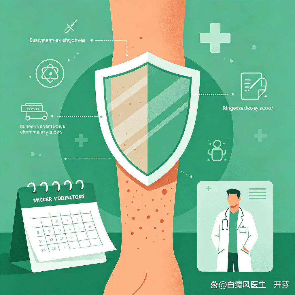 白癜风复色后巩固，防止反弹很重要