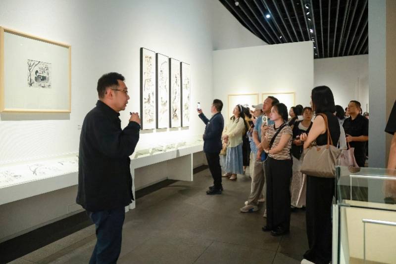 在深圳看见中国之美，新文人画代表性艺术家朱新建个展亮相