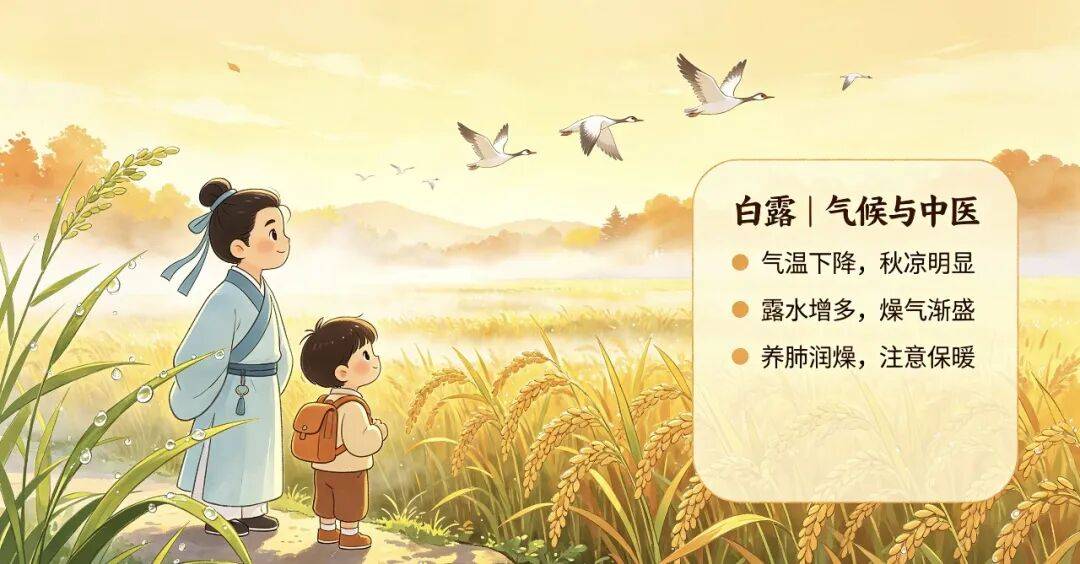【汤医科普】白露凝秋韵，养收正当时——中医话白露节气养生