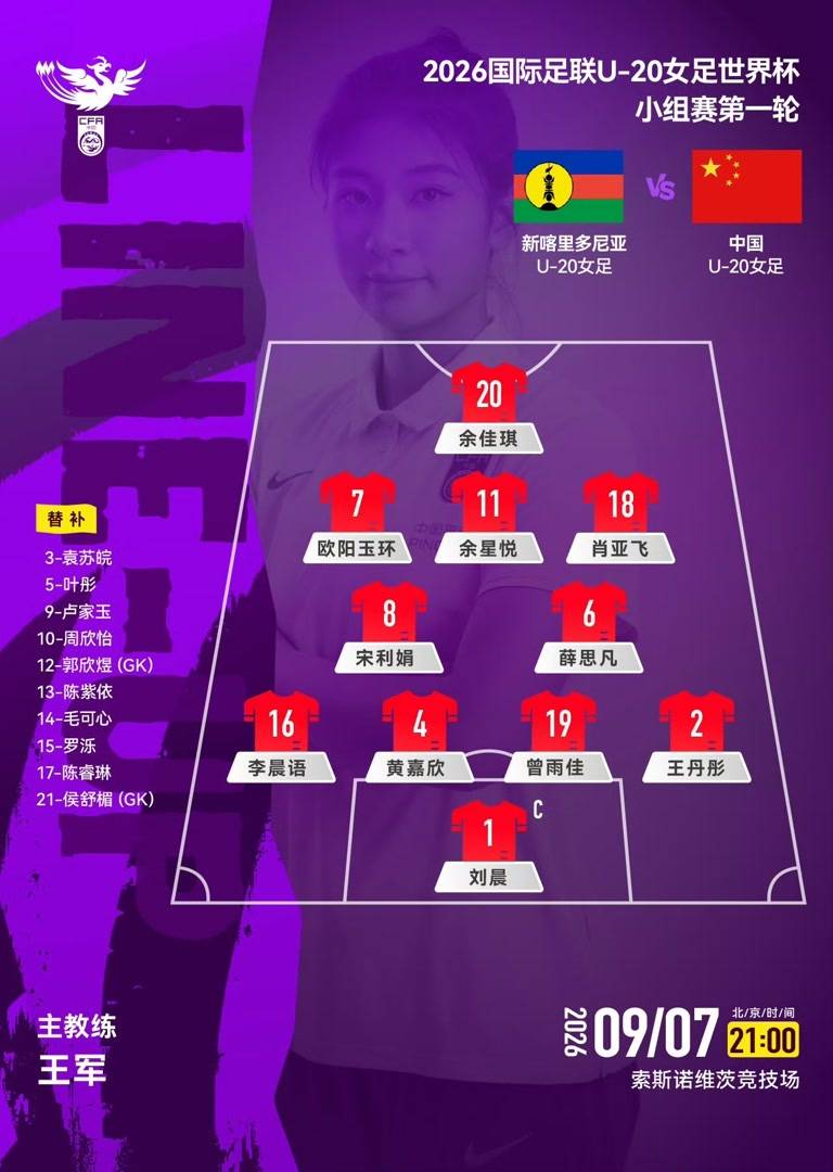 下半场发力 中国U20女足拿下世界杯“开门红”