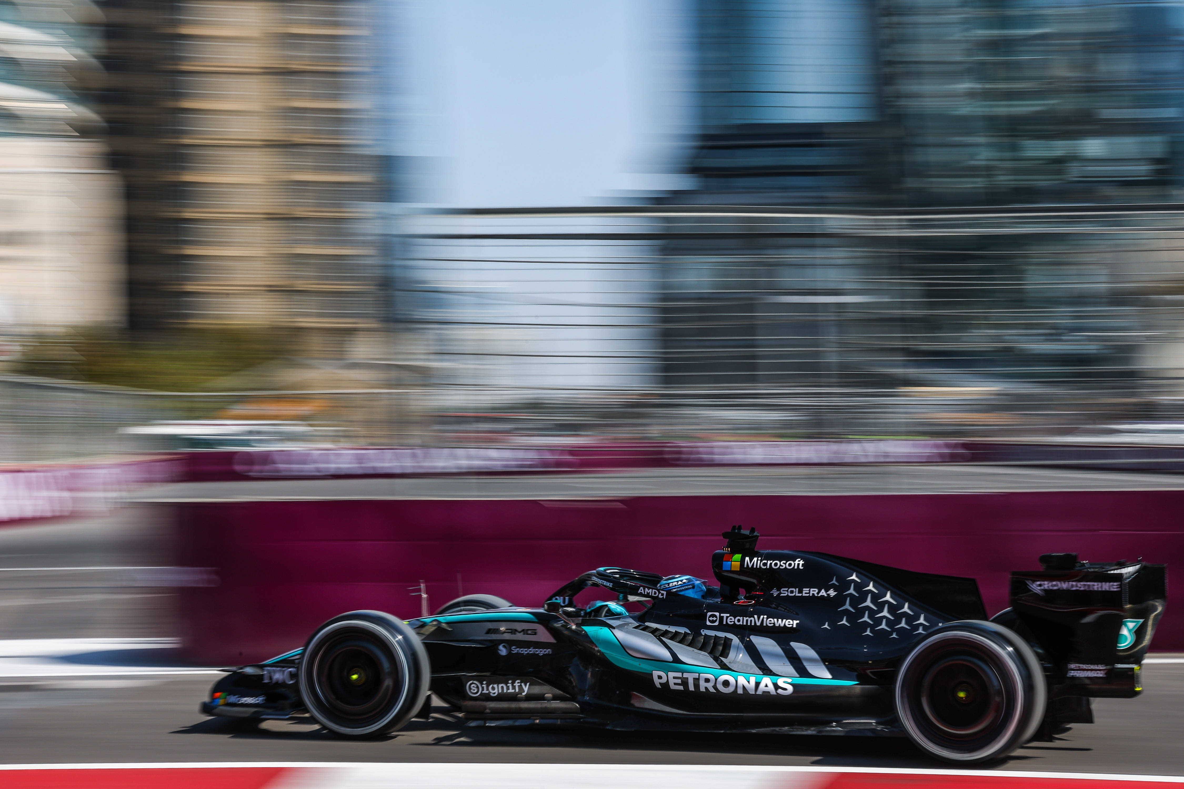 （体育）赛车——F1阿塞拜疆大奖赛：练习赛赛况