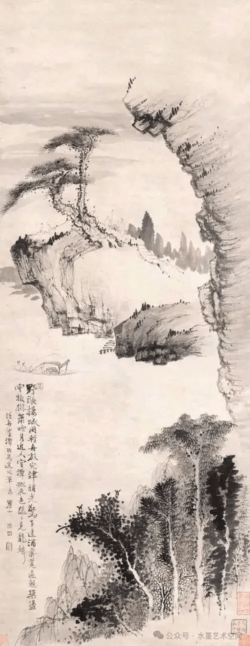 梅清是谁?明末清初黄山画派大家,家学渊源与山水成就盘点(图26) 梅清是谁?明末清初黄山画派大家,家学渊源与山水成就盘点(图26)