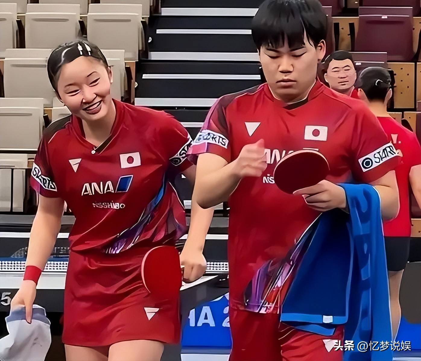 张本美和模仿松岛辉空闹脾气